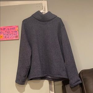 J. Crew long sleeved funnel neck pullover sweater